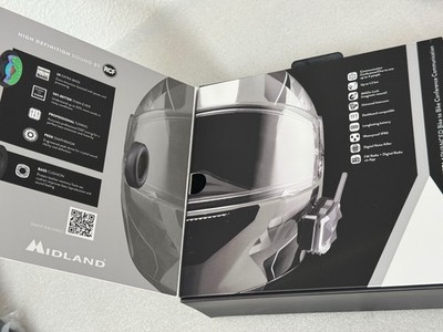 Midland BTR1 Advanced Bluetooth Motorcycle Helmet Intercom 2-Pack RCF - Image 7