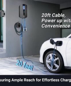 Tera GB-US Level 2 EV Charger 240V J1772 NEMA 14-50 20ft Cable - Image 6