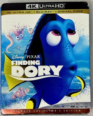 Finding Dory 4K Ultra HD Blu-ray Digital Ultimate Collector’s Edition NEW