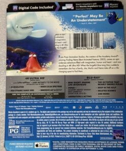 Alternative view of Finding Dory 4K Ultra HD Blu-ray Digital Ultimate Collector’s Edition NEW