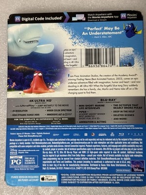 Finding Dory 4K Ultra HD Blu-ray Digital Ultimate Collector’s Edition NEW - Image 2