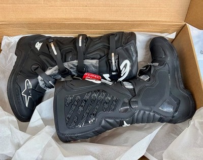 Alpinestars Tech 5 Motocross Boots Black White US 7 EU 40.5 MX Off-Road