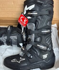 Alternative view of Alpinestars Tech 5 Motocross Boots Black White US 7 EU 40.5 MX Off-Road