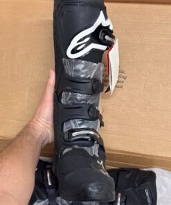 Alpinestars Tech 5 Motocross Boots Black White US 7 EU 40.5 MX Off-Road - Image 6