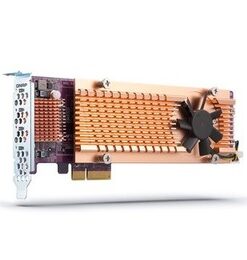 QNAP QM2-4S-240 Quad M.2 2280 SATA SSD PCIe Expansion Card
