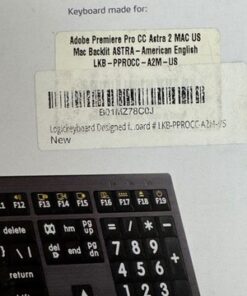 LogicKeyboard ASTRA 2 Backlit Keyboard Adobe Premiere Pro CC Mac US - Image 8