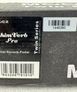 MOOER ShimVerb Pro Digital Reverb Pedal Stereo Shimmer Twin Series TVR1 - Image 8