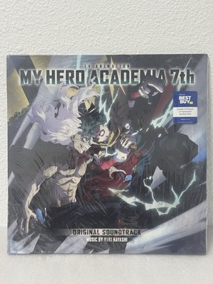 My Hero Academia Season 7 OST Sea Blue 2LP Vinyl Best Buy Exclusive Sealed”READ”
