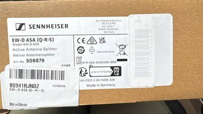 Sennheiser 508879 EW-D ASA Active Antenna Splitter Q-R-S 470–694 MHz - Image 7