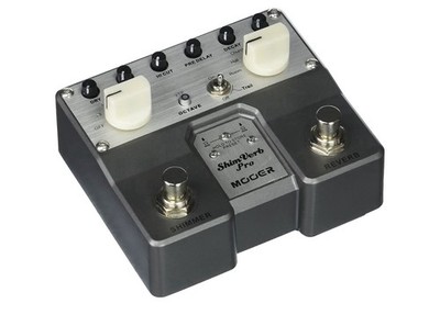 MOOER ShimVerb Pro Digital Reverb Pedal Stereo Shimmer Twin Series TVR1