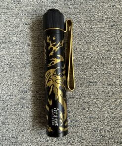 Alternative view of Olight i3T 2 EOS Dragon & Phoenix Golden Black Slim EDC Flashligh