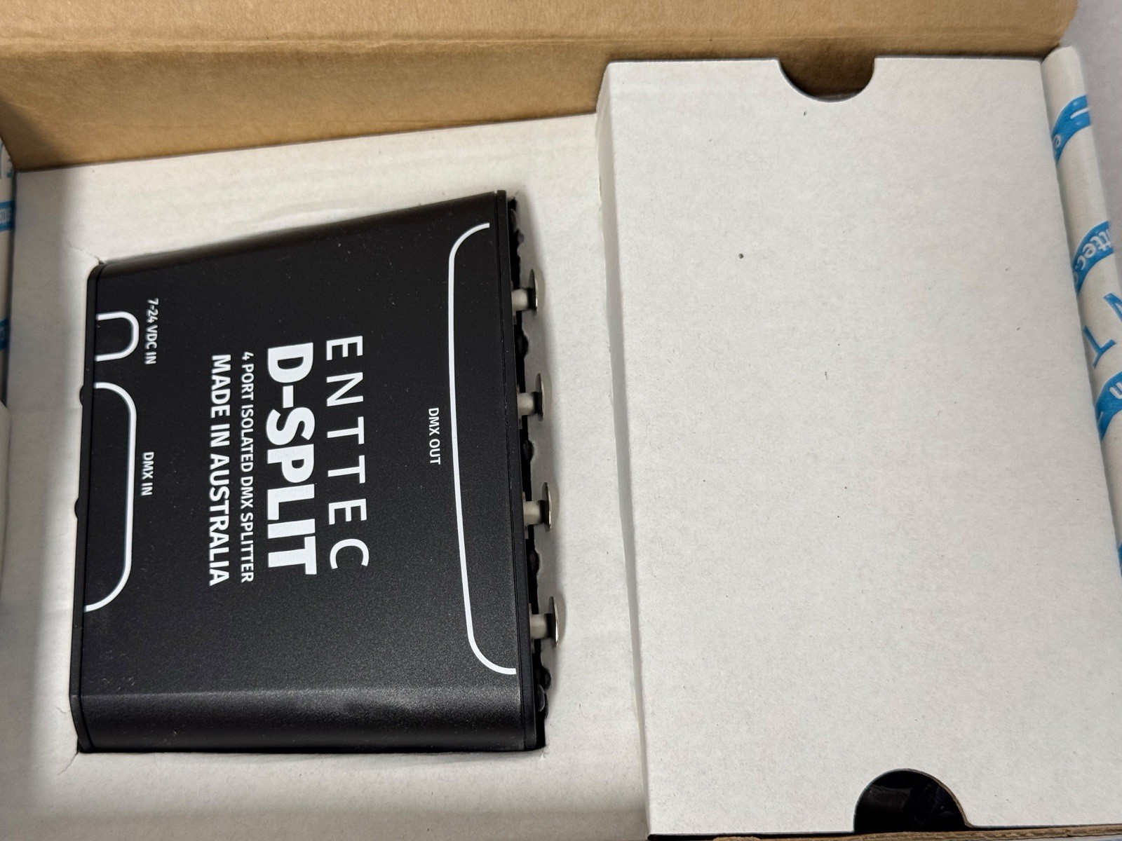 ENTTEC D-SPLIT 70579 DMX 4-Port Isolated Splitter 5-Pin DMX512 Open Box - Image 5