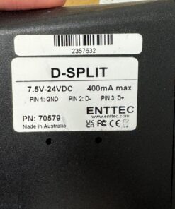 ENTTEC D-SPLIT 70579 DMX 4-Port Isolated Splitter 5-Pin DMX512 Open Box - Image 7