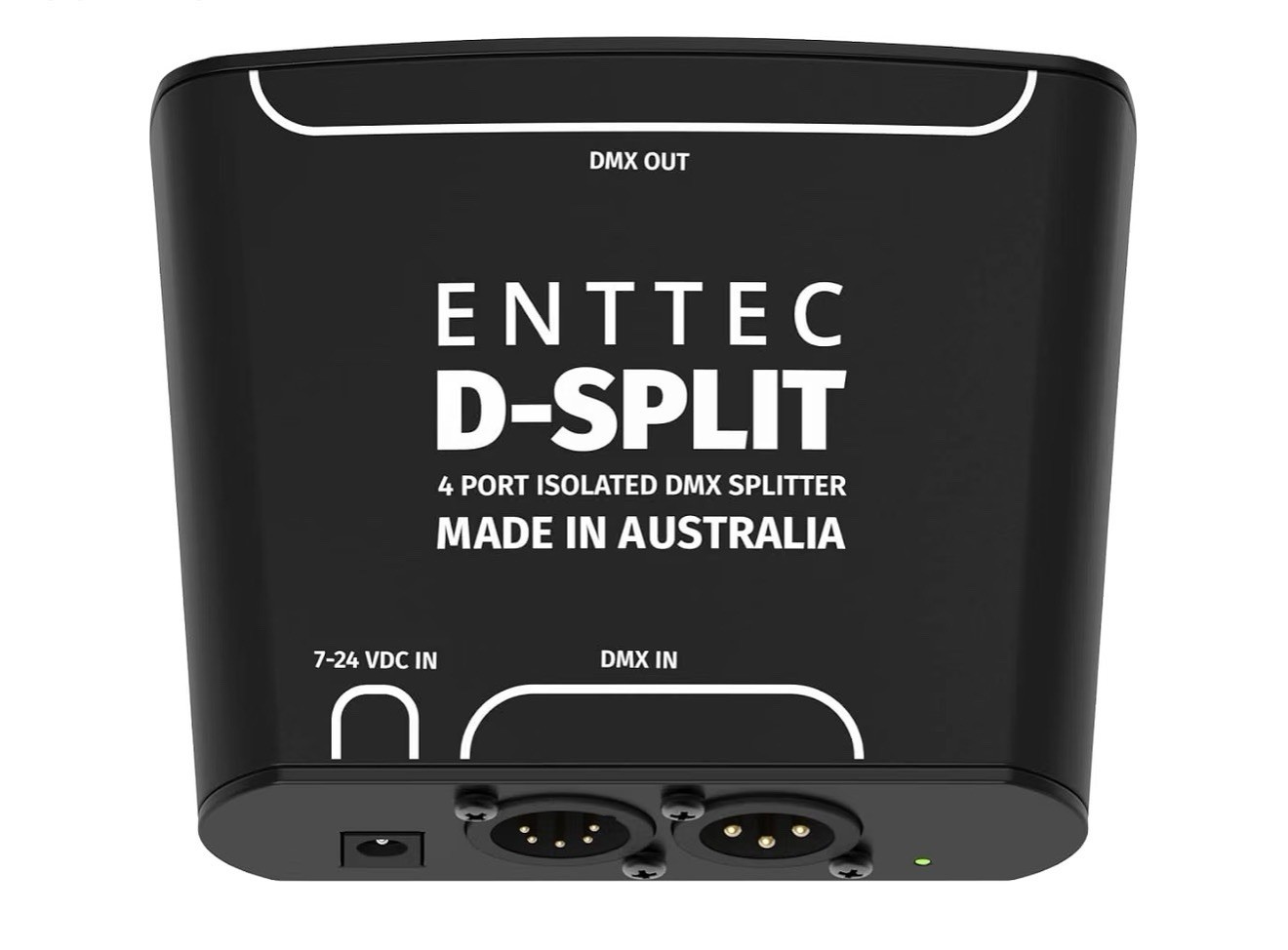 ENTTEC D-SPLIT DMX512 4-Port 3-Pin Opto-Isolated Splitter Repeater - Image 3