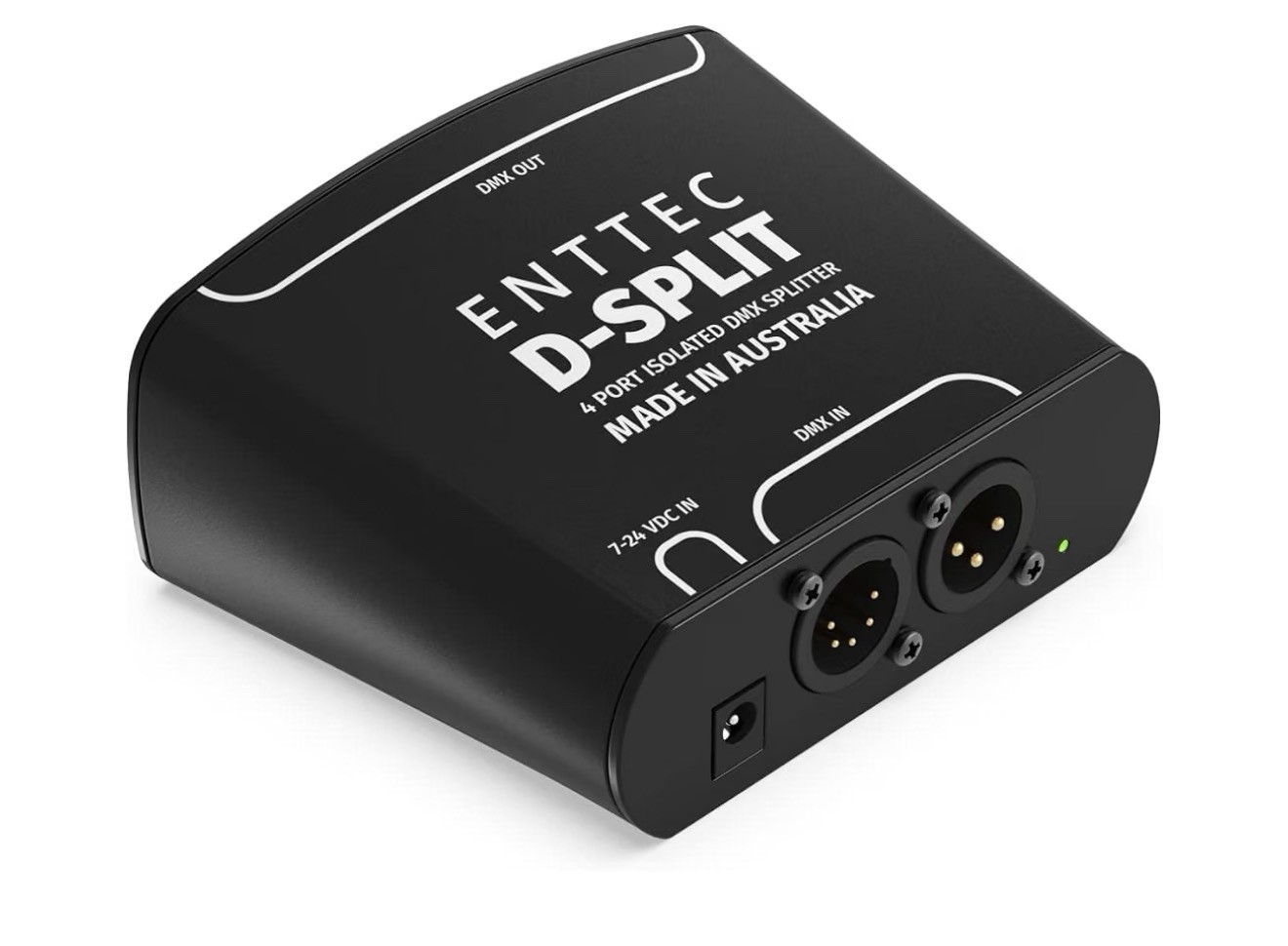 ENTTEC D-SPLIT DMX512 4-Port 3-Pin Opto-Isolated Splitter Repeater - Image 4