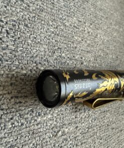 Olight i3T 2 EOS Dragon & Phoenix Golden Black Slim EDC Flashligh - Image 4