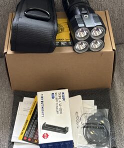 Nitecore TM28 Tiny Monster 6000 Lumen LED Flashlight 4x 3100mAh 18650