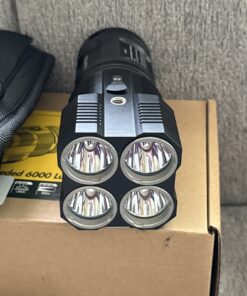 Alternative view of Nitecore TM28 Tiny Monster 6000 Lumen LED Flashlight 4x 3100mAh 18650