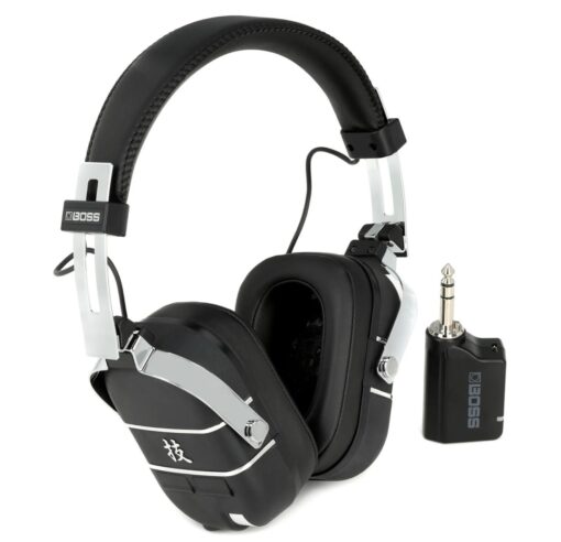 BOSS Waza-Air Bass Wireless Headphone Amplifier System WAZA-AIR-B w/ WL-T