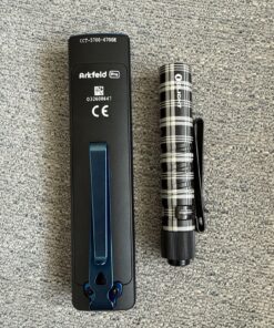 Alternative view of Olight Arkfeld Pro Dragon CW + i3T EOS Plaid Flashlights Tested Working