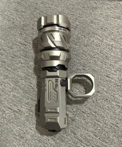 LOOP Gear Skywalker SK01s LEP Titanium Silver Zoom Flashlight 910 Lumens TI - Image 4