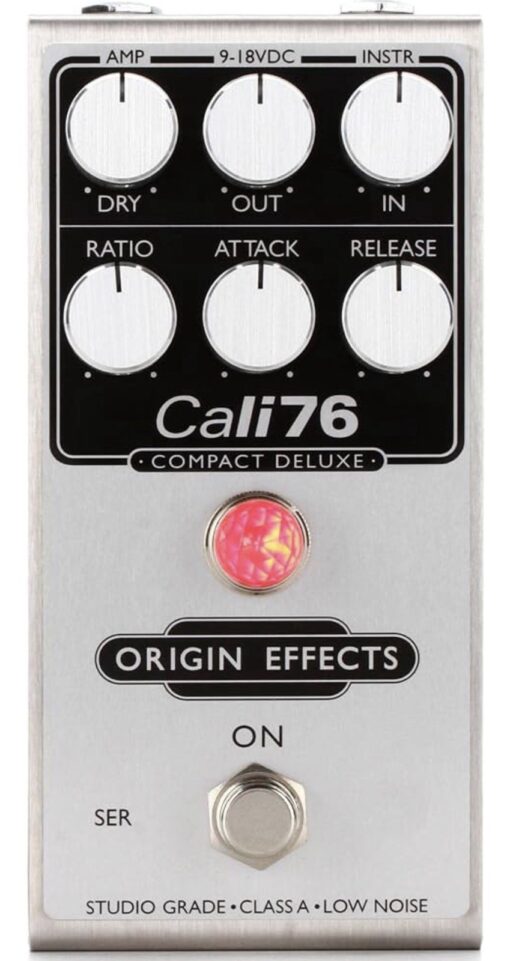 Origin Effects Cali76 Compact Deluxe FET Compressor Pedal for Guitar