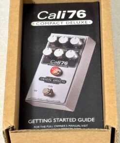 Alternative view of Origin Effects Cali76 Compact Deluxe FET Compressor Pedal for Guitar