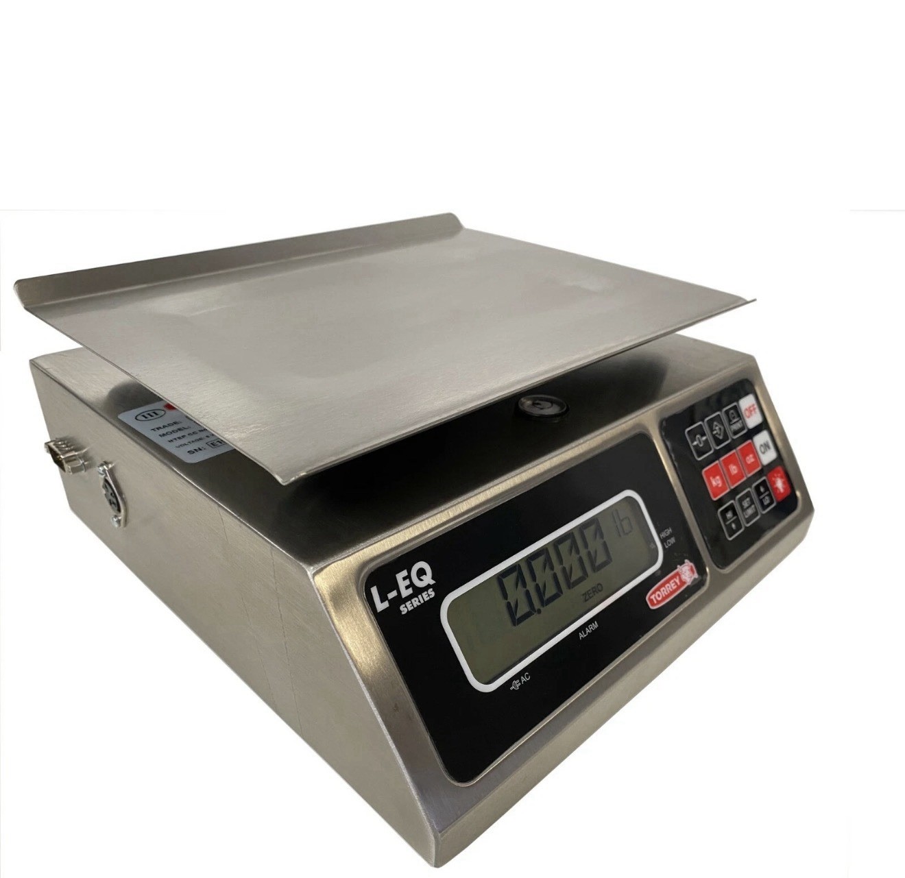 Tor-rey LEQ 10/20 Portioning Bench Scales, 20 lb x 0.005 lbs - Image 2