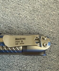 MecArmy PS16 Titanium Pattern 2000LM EDC Flashlight + 16340 650mAh Battery - Image 3