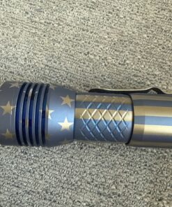 MecArmy PS16 Titanium Pattern 2000LM EDC Flashlight + 16340 650mAh Battery - Image 4