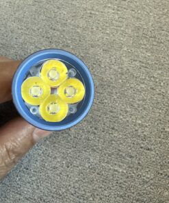 MecArmy PS16 Titanium Pattern 2000LM EDC Flashlight + 16340 650mAh Battery - Image 5