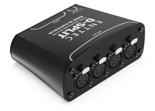 ENTTEC D-SPLIT 70579 DMX 4-Port Isolated Splitter 5-Pin DMX512