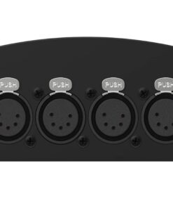 Alternative view of ENTTEC D-SPLIT 70579 DMX 4-Port Isolated Splitter 5-Pin DMX512