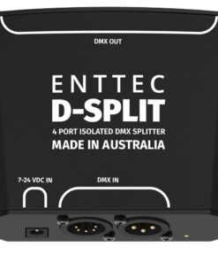 ENTTEC D-SPLIT 70579 DMX 4-Port Isolated Splitter 5-Pin DMX512 - Image 4