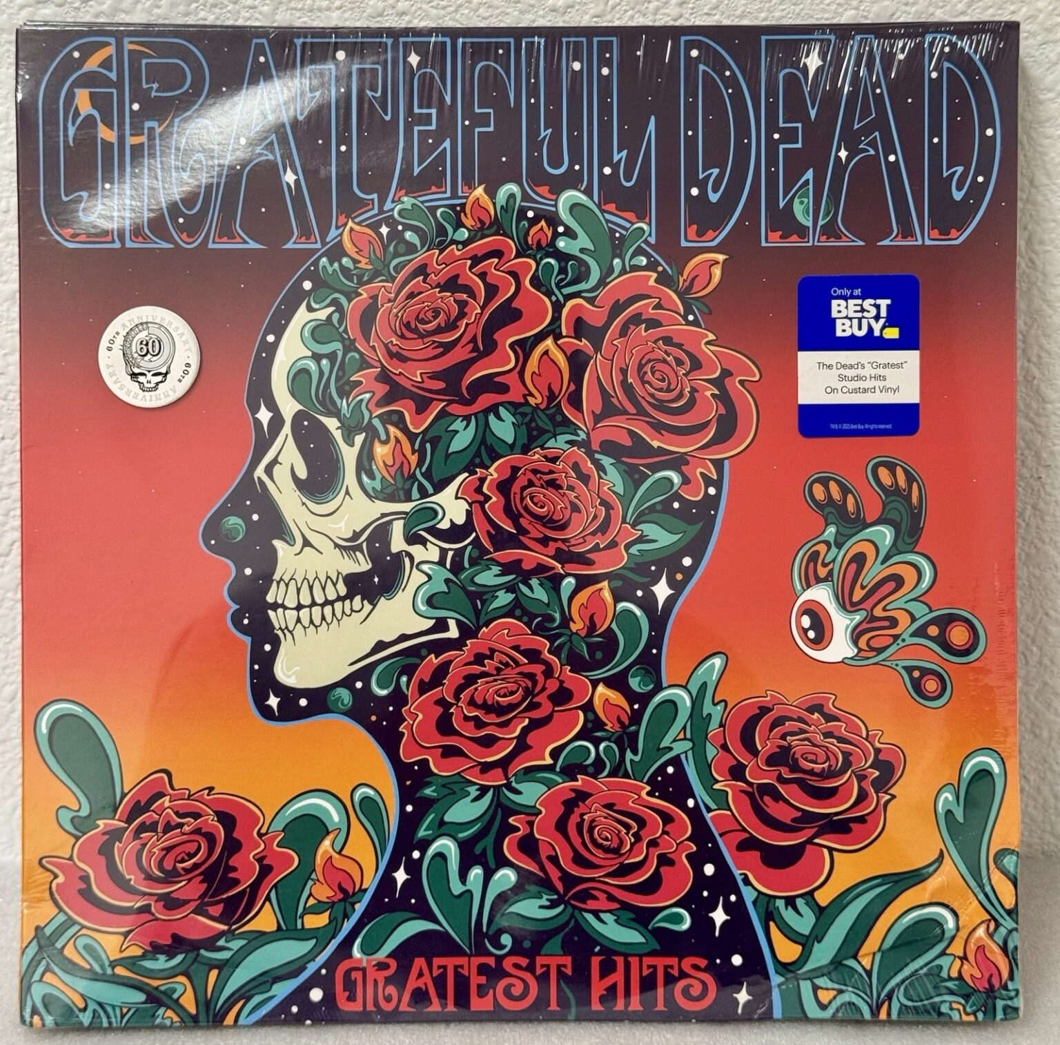 Grateful Dead Gratest Hits Custard Yellow Vinyl Best Buy Exclusive Sealed 2025